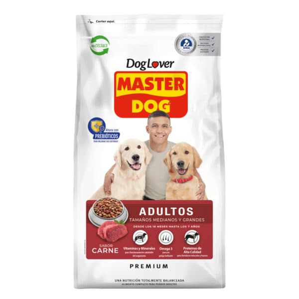 Master Dog Adulto 18 Kilos Sabor Carne