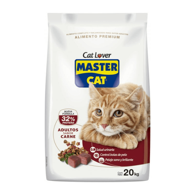 Master Cat Adulto 20 Kilos Sabor Carne