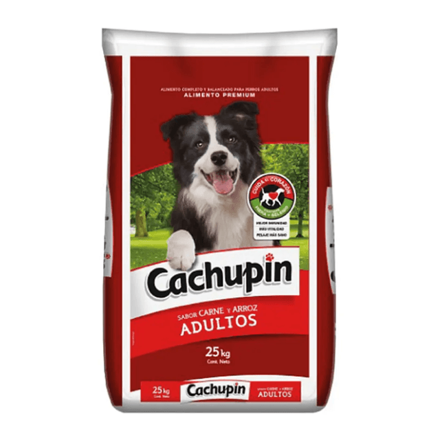 Cachupin Adulto 25 Kilos Sabor Carne y Arroz